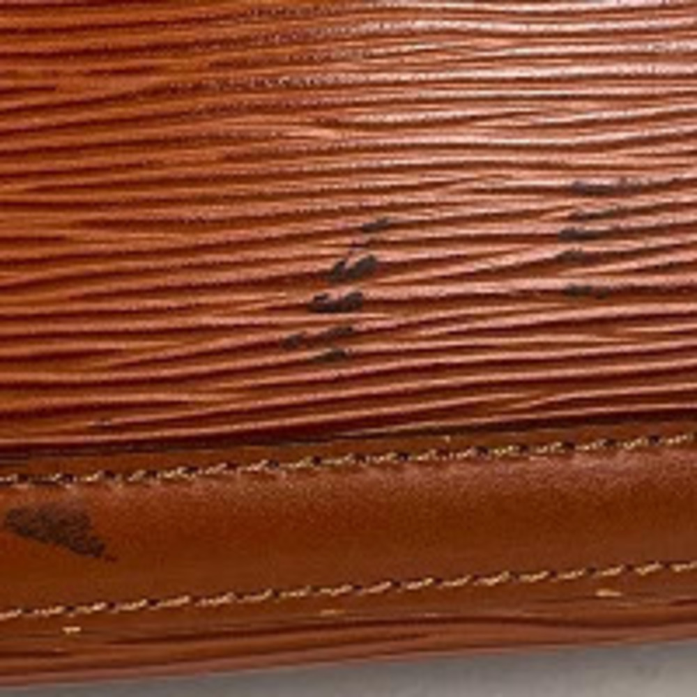 Louis Vuitton Handbag Kenya Lussac Shoulder Bag Tote Epi Leather Brown